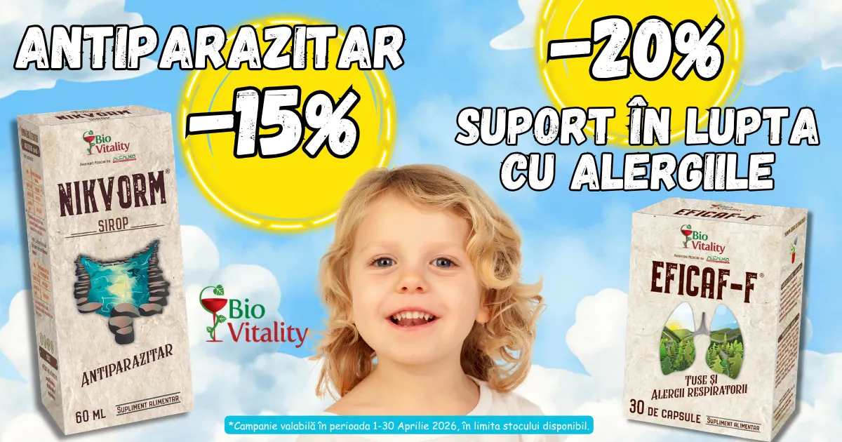 Biovitality - Pana la 20% discount