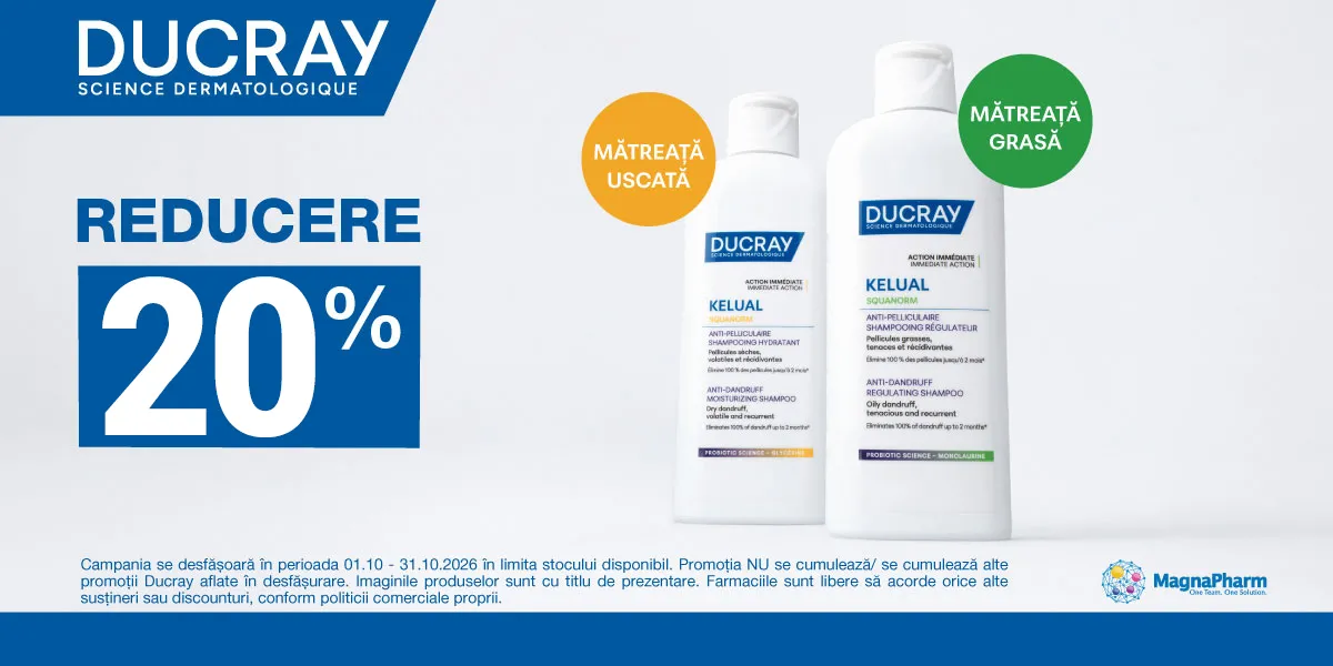 Ducray - Squanorm - 20% reducere