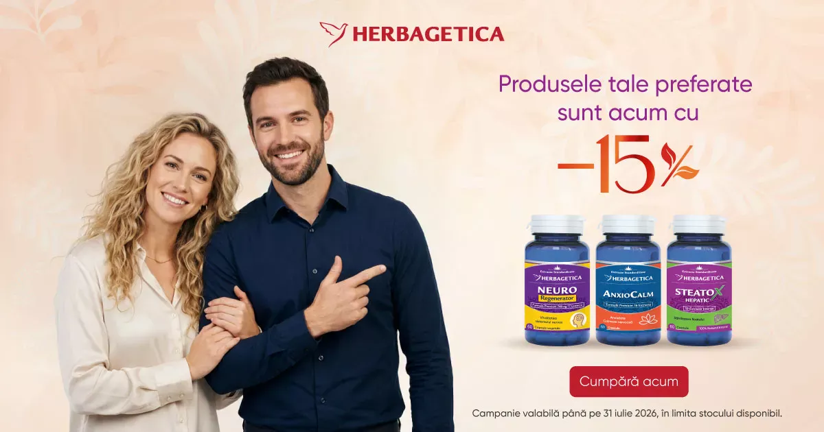 Herbagetica - 15% reducere