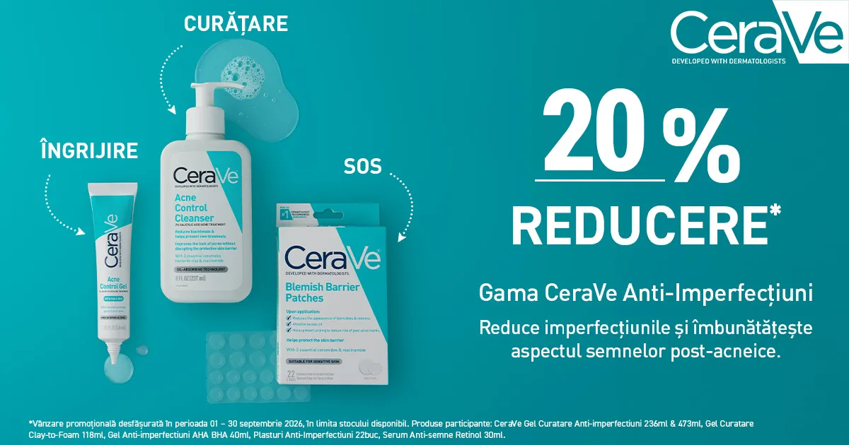 L'oreal - Cerave Anti-imperferctiuni - 20% reducere