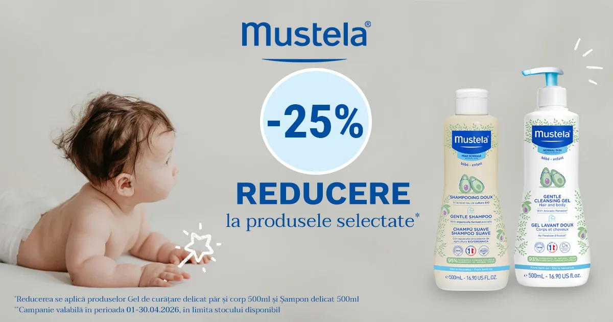 Mustela - 25% discount