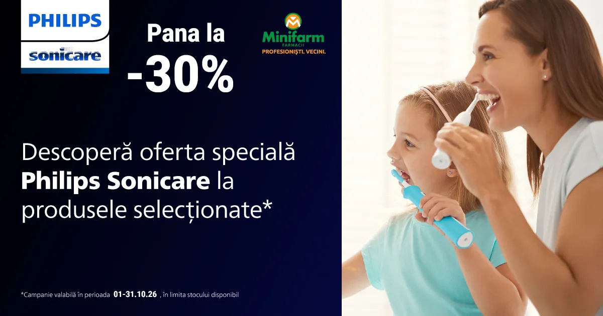 Philips Sonicare - Pana la 30% reducere 