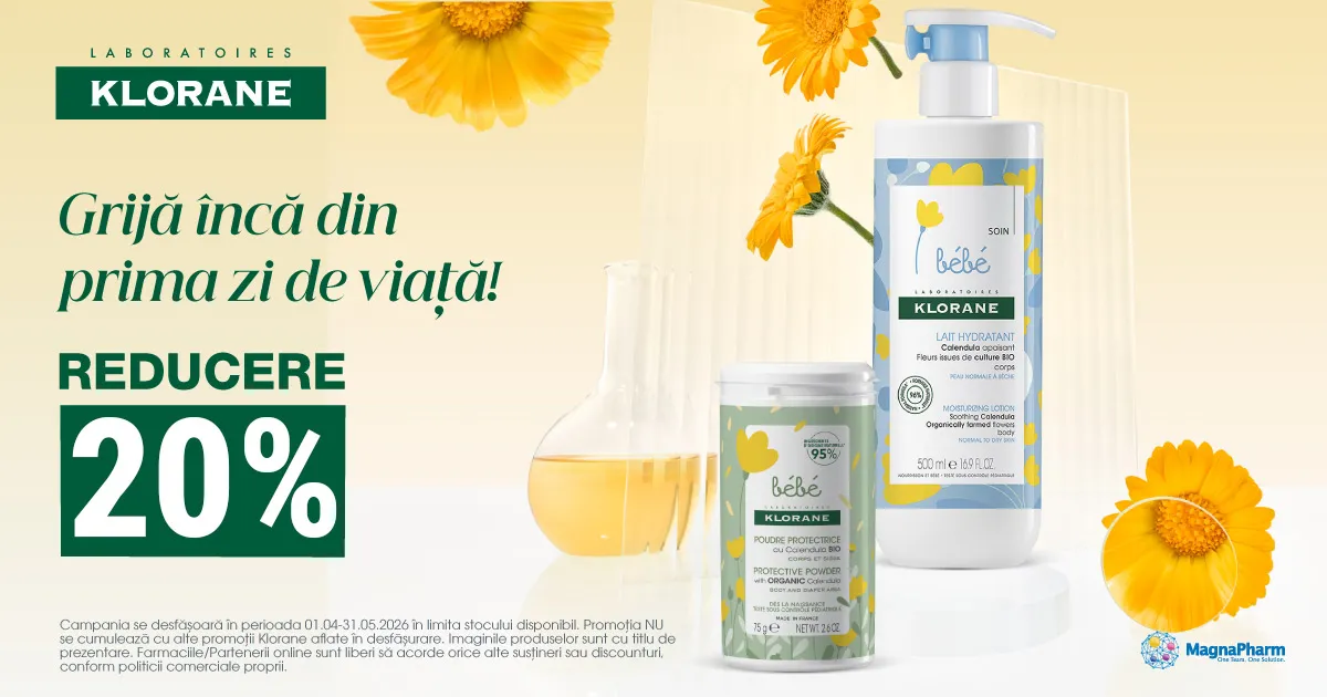 Pierre Fabre - Klorane Bebe - 20% discount