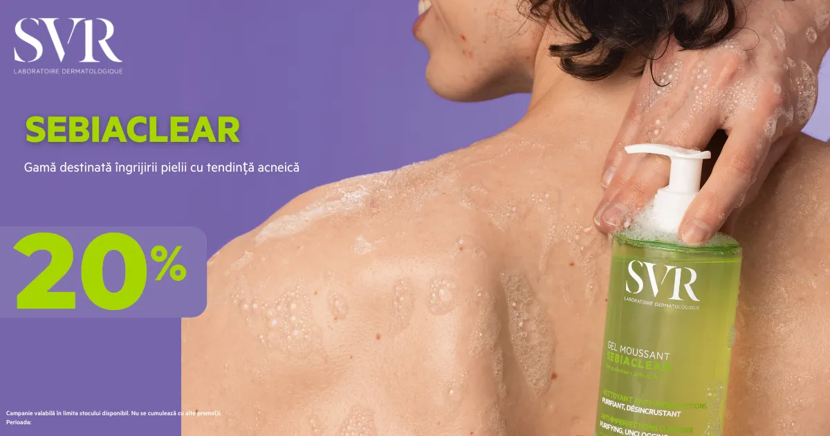 SVR - Sebiaclear - 20% reducere