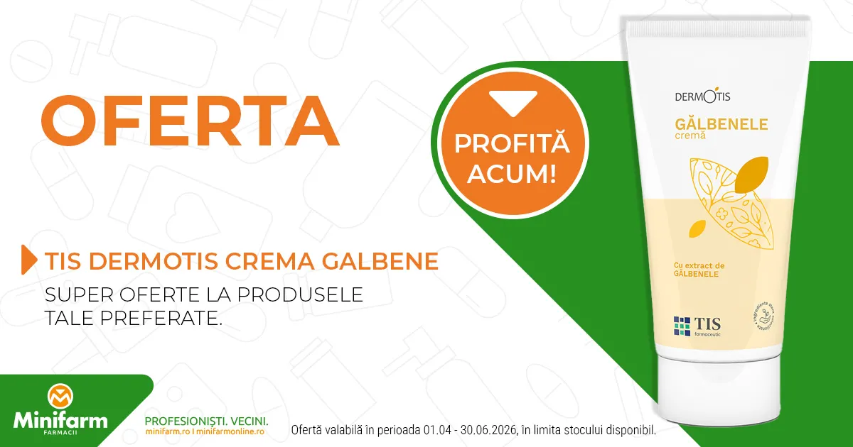 Tis Dermotis - Crema Galbenele - Oferta